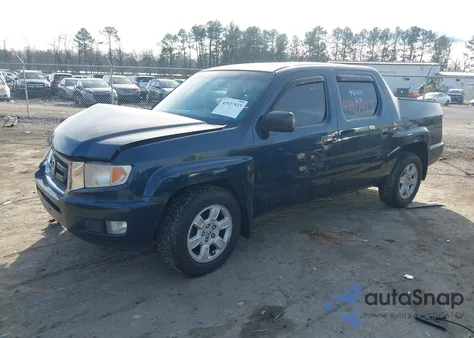 2009 Honda Ridgeline Rt from USA, damaged, VIN 2HJYK16299H502411